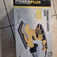 Levigatrice orbitale di finitura marca PowerPlus.