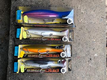 Artificiali pesca rapture popper stock 4 pz