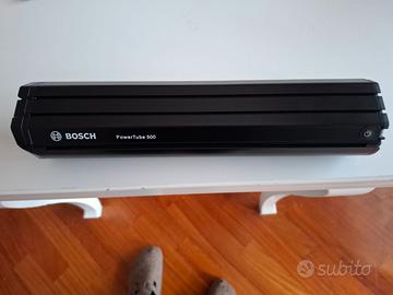 Batteria Bosch powertube 500 orizzontale