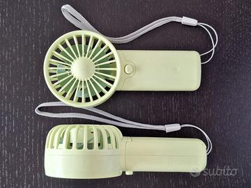 Mini Ventilatore Portatile a Batteria 2 pz