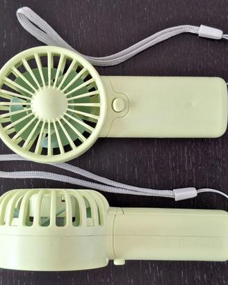 Mini Ventilatore Portatile a Batteria 2 pz