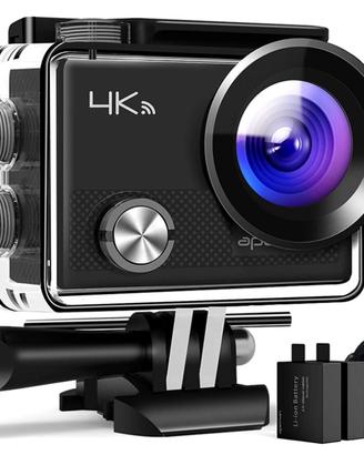 APEMAN Action Cam A77, 4K 20MP Wi-Fi Impermeabile