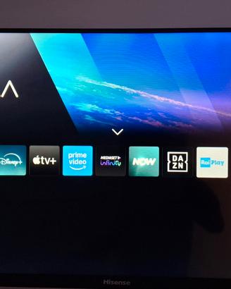 Tv smart 32 pollici hisense con braccio