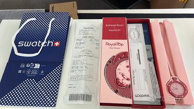 AP x swatch royal pop