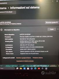 Asus TUF gaming f15 