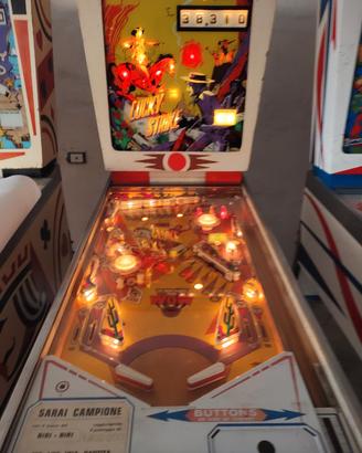 Flipper Gottlieb Lucky Strike originale 