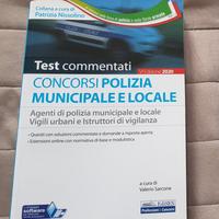 Libro concorso polizia municipale e locale test