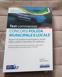 Libro concorso polizia municipale e locale test
