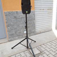 CASSA ATTIVA AMPLIFICATA 200W CON TREPIEDE STATIVO