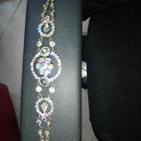 Bracciale con strass. 