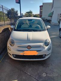 fiat 500 bianca