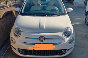fiat 500 bianca