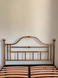 LETTO MATRIMONIALE IN OTTONE RIVA CANTÙ