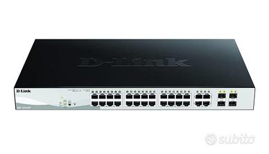D link switch gestito DGS 1210 28 porte POE