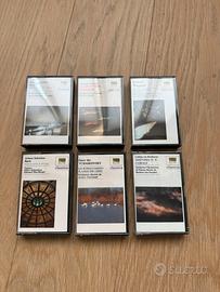 Lotto di sei musicassette di musica classica
