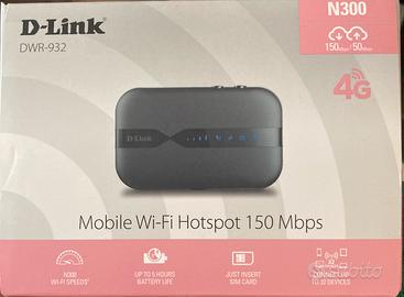 Saponetta Router D-Link N300 4G 150 mbps