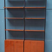 Libreria cielo terra anni 60 in teak