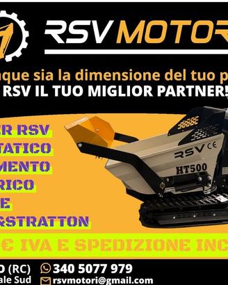 Motocarriola minidumper RSV IVA E SPEDIZIONE INCLU