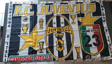 Bandiera Juventus Ufficiale 23° Scudetto Vintage