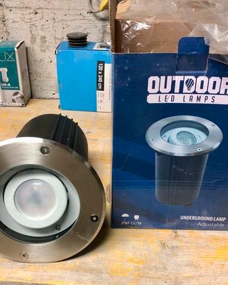 Faretti GU10, IP67 regolabili Wallwasher