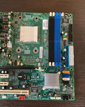 Motherboard MP61PM-HM e CPU AMD Phenom Socket AM2