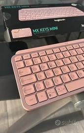 ⌨️ Tastiera Logitech MX Keys Mini rosa