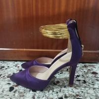 Decolte viola e oro 37 nuovo
