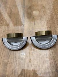 2 Applique NUOVE in metallo