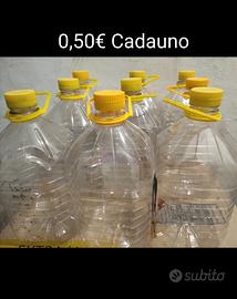taniche pvc 5 lt. vino / olio