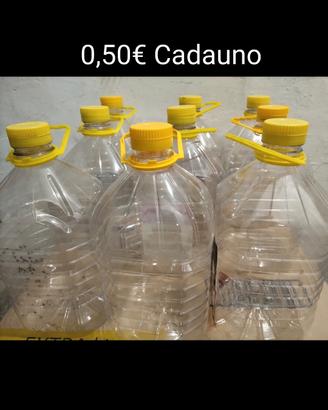 taniche pvc 5 lt. vino / olio