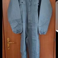 Tuta da lavoro TG XL nuova colore grigio 