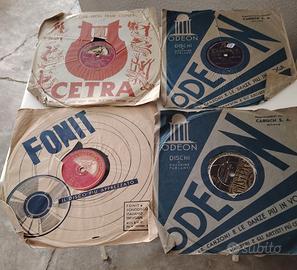 4 DISCHI 78 GIRI ANTICHI GOMMALACCA