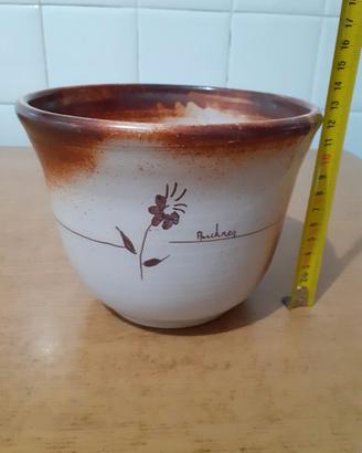 Vaso in terracotta di Albisola
