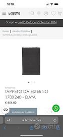 Tappeto da esterno e parasole Bizzotto