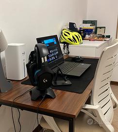 Scrivania in legno 120x60