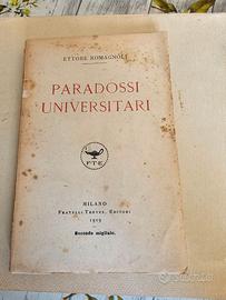 Libro Raro "Paradossi Universitari" - Ettore Roma