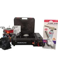 Fornelli da campeggio + Cannello fiamma ossidrica 