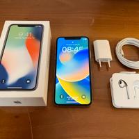 IPhone X 64Gb batteria 100%