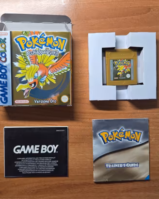 Pokemon Oro Gameboy Color con scatola italiano