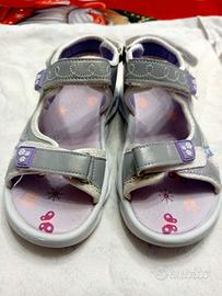 Ciabattine per bimba n' 34 rosa e viola