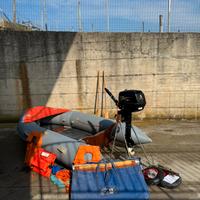 Gommone Tender 3,10m + Motore 5cv 4t + Accessori