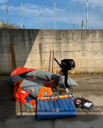 Gommone Tender 3,10m + Motore 5cv 4t + Accessori