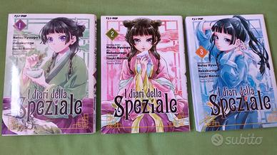 Manga I diari della speziale 1,2 e 3