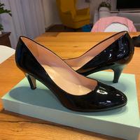 Scarpa vernice nera donna Mauro Leone
