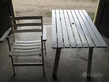 Tavolo e sedia foppapedretti