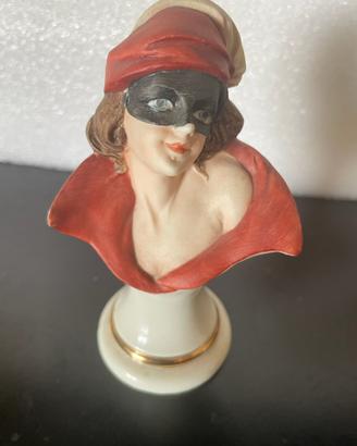 Statuina biscuit Ginori Capodimonte Soggetto Tosca