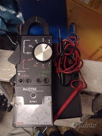 pinza amperometrica tester