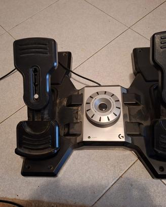 Flight Pro Pedals e Microsoft Sidewinder FFB