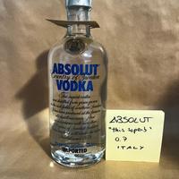 Absolut Vodka Limited Edition BLUE this superb 700