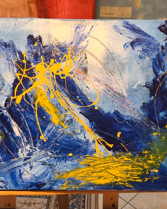 quadro astratto 70x50